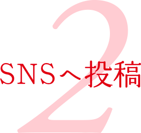 SNSへ投稿